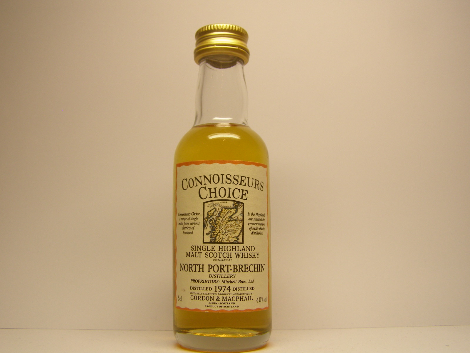 SHMSW 1974 "Connoisseurs Choice" 5cl 40%vol